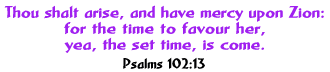 Psalms 102:13