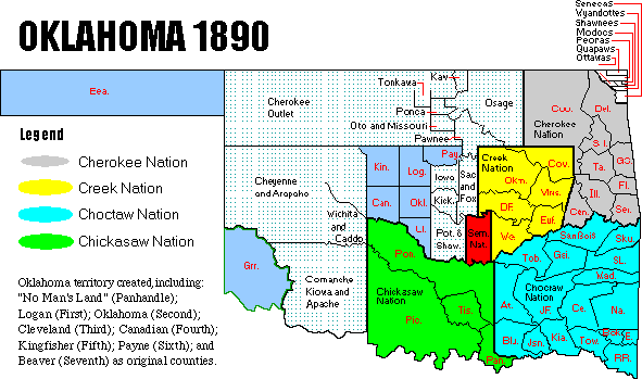 Oklahoma 1890